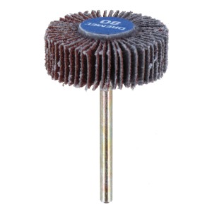 Dremel 9,5 mm (502) a ventaglio abrasivo per utensili miniaturizzati, per levigare metallo, legno, gomma o plastica.