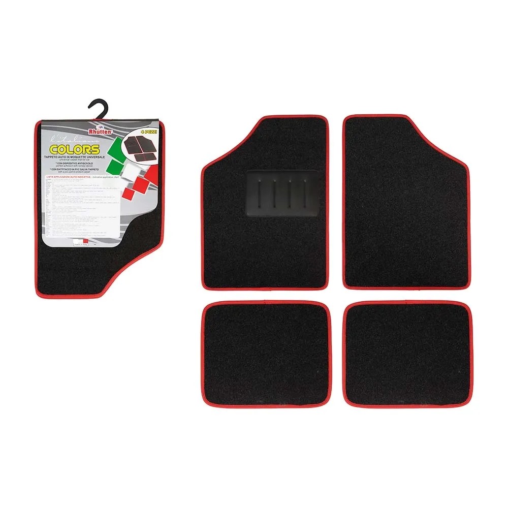 Classe A Mercedes 180 Tappetini Auto In Moquette Su Misura 4 Loghi 2 Fix Per MOKKA 2012>2019 Tappetini Clio 4 - Foto 9