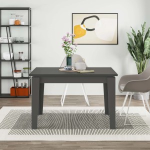 Tavolo allungabile da pranzo Megaron antracite 120x80 cm