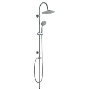 Colonna doccia con deviatore cromata Shark 960x55x432mm