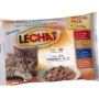 LE CHAT Cibo umido per gatti Special Pack, 4 x 100g, gusti assortiti. Alimento completo per gatti.