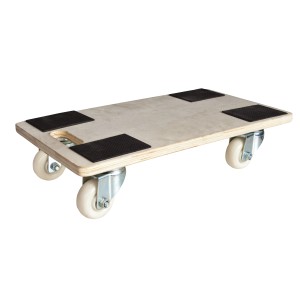 OBI TE-500 tavola di trasporto rettangolare con ruote, portata 500 kg.