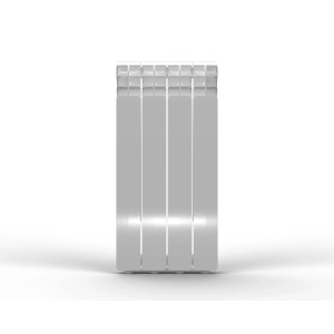 Radiatore Global in alluminio interasse 600 4 elementi bianco