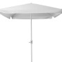 Ombrellone bianco t.b.t. per giardino o terrazza.