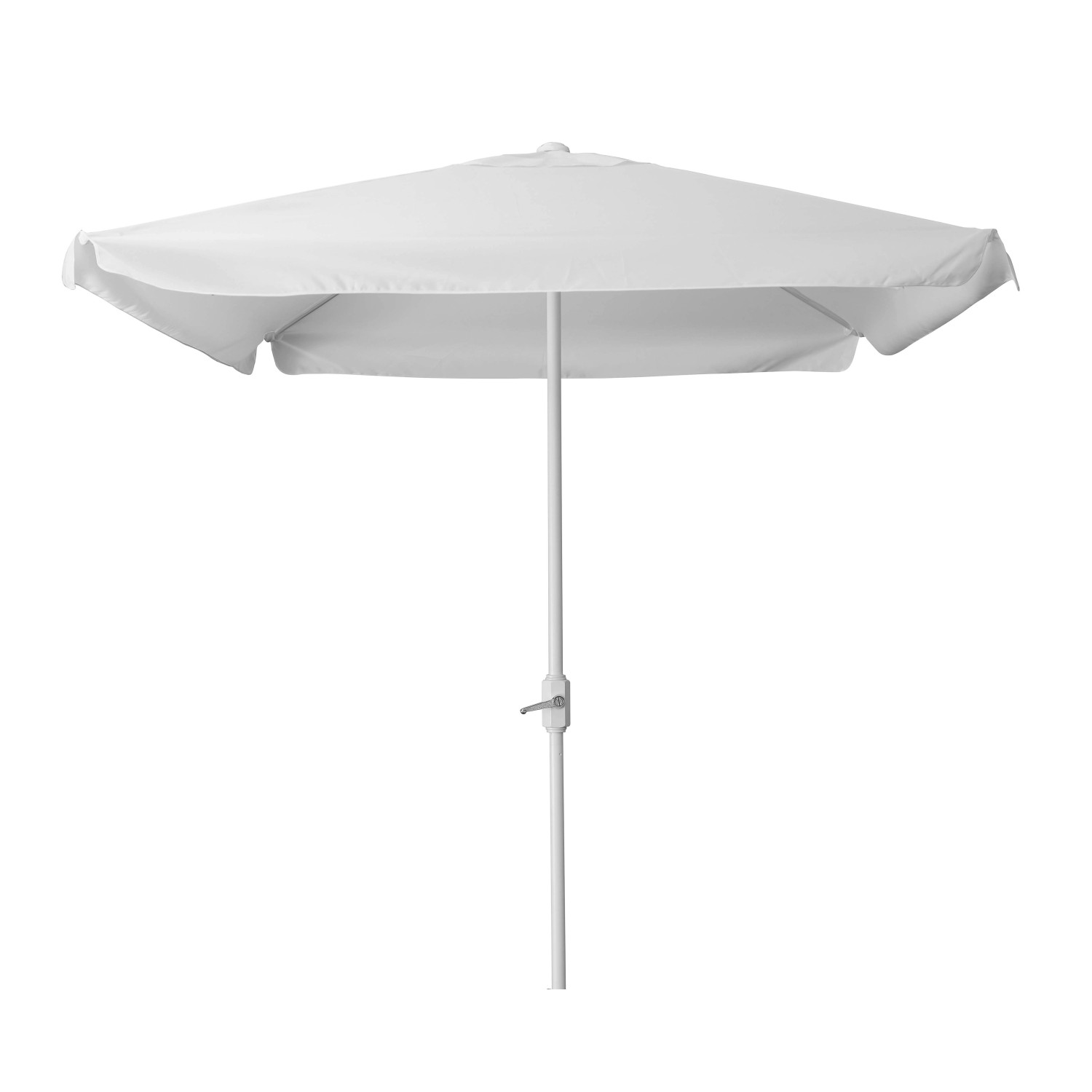 Ombrellone bianco t.b.t. per giardino o terrazza.