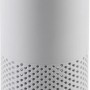 Umidificatore/purificatore d'aria t.b.t. bianco con forma rotonda e fori d'aria.