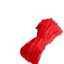 OBI rafia naturale rossa, confezione da 50g per decorazioni e bricolage.
