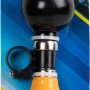 t.b.t. campanello per bici con corno giallo e sfera nera.