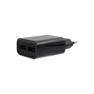Caricabatterie da rete 2 porte USB 2,1 A