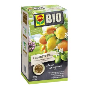 COMPO BIO Lupind'or Plus concime per agrumi, biologico, confezione da 800g.