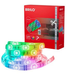 Strisce LED con interruttore RGB 0,08W 10 m