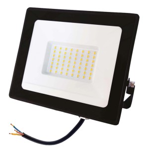 Proiettore LED alloggiamento in alluminio 50W 4500lm nero