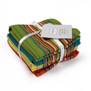 Set 5 canovacci nido d'ape 45x65 cm assortiti