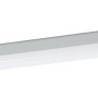 Plafoniera LED Eglo Expert Slim bianca, 110,5 cm, per ambienti umidi ed esterni.