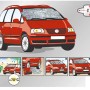 Copertura parabrezza auto (70x150cm) per protezione da gelo e sole.