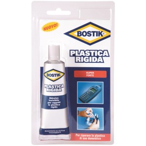 Adesivo Bostik Plastica Rigida per plastiche rigide, tubo in blister.