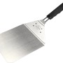 Paletta per pizza Jamestown in acciaio inox con manico nero per grill e forno.