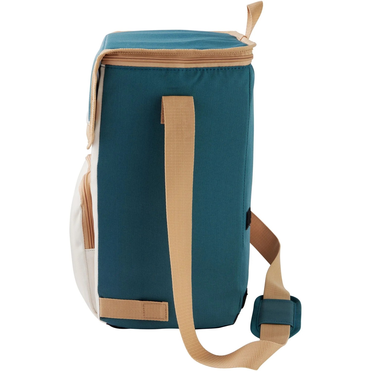 Borsa frigo Campingaz Fold'N Cool Minimaxi, 20 l, bianco-turchese, con tracolla per campeggio e outdoor.