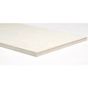 Pannello in legno t.b.t. chiaro, dettaglio del bordo.