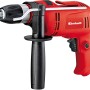 Trapano a percussione Einhell TC-ID 650 E con arresto di profondità, rosso/nero.