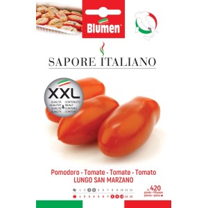 t.b.t. Semi da orto: Semi di pomodoro San Marzano per la coltivazione.