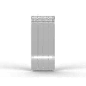 Radiatore Global in alluminio interasse 700 4 elementi bianco