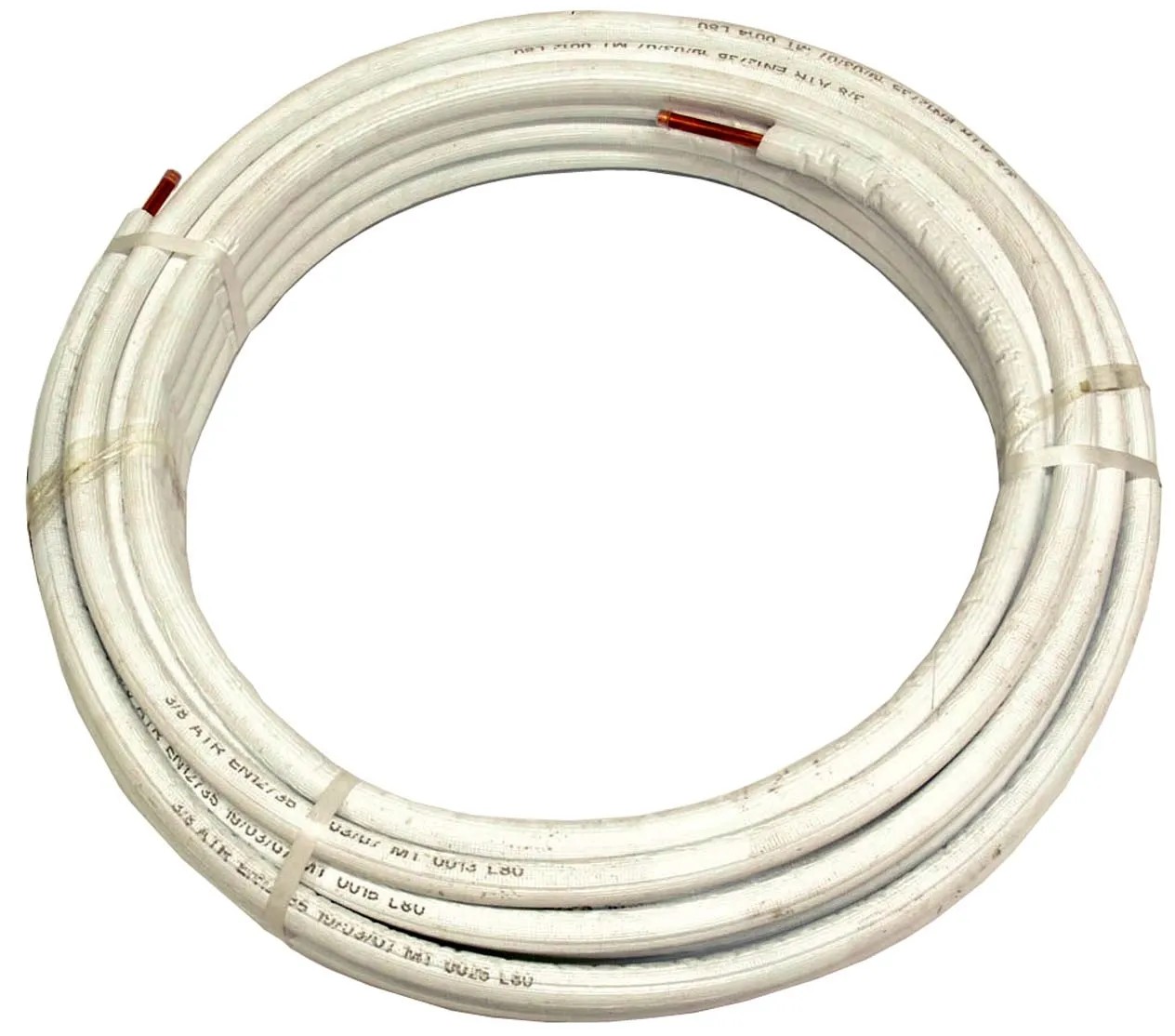 Tubo Corrugato Diametro 20MM Bianco Senza Tirafilo Euronorm