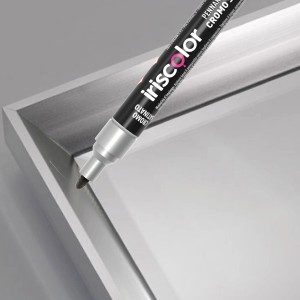 Pennarello cromato Iriscolor per tocchi di colore. Ideale per progetti creativi.