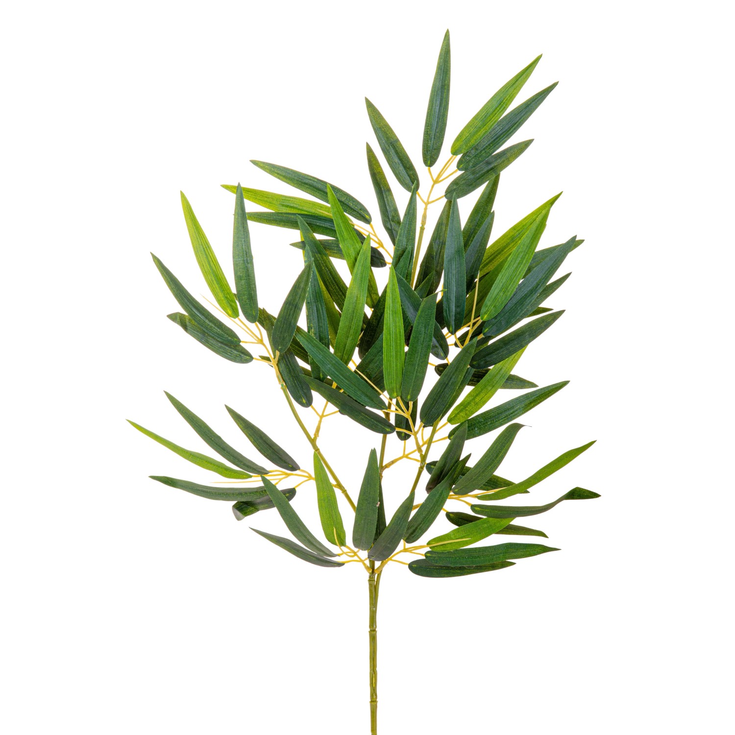 Bambù artificiale 864 foglie 180 cm verde