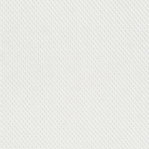 Dettaglio di una zanzariera bianca t.b.t. con una trama fine e uniforme.