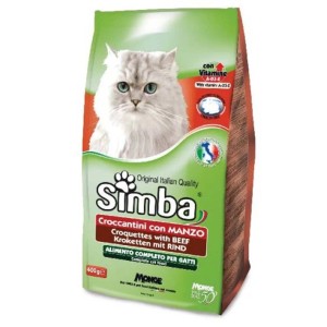Cibo secco per gatti manzo 2 kg