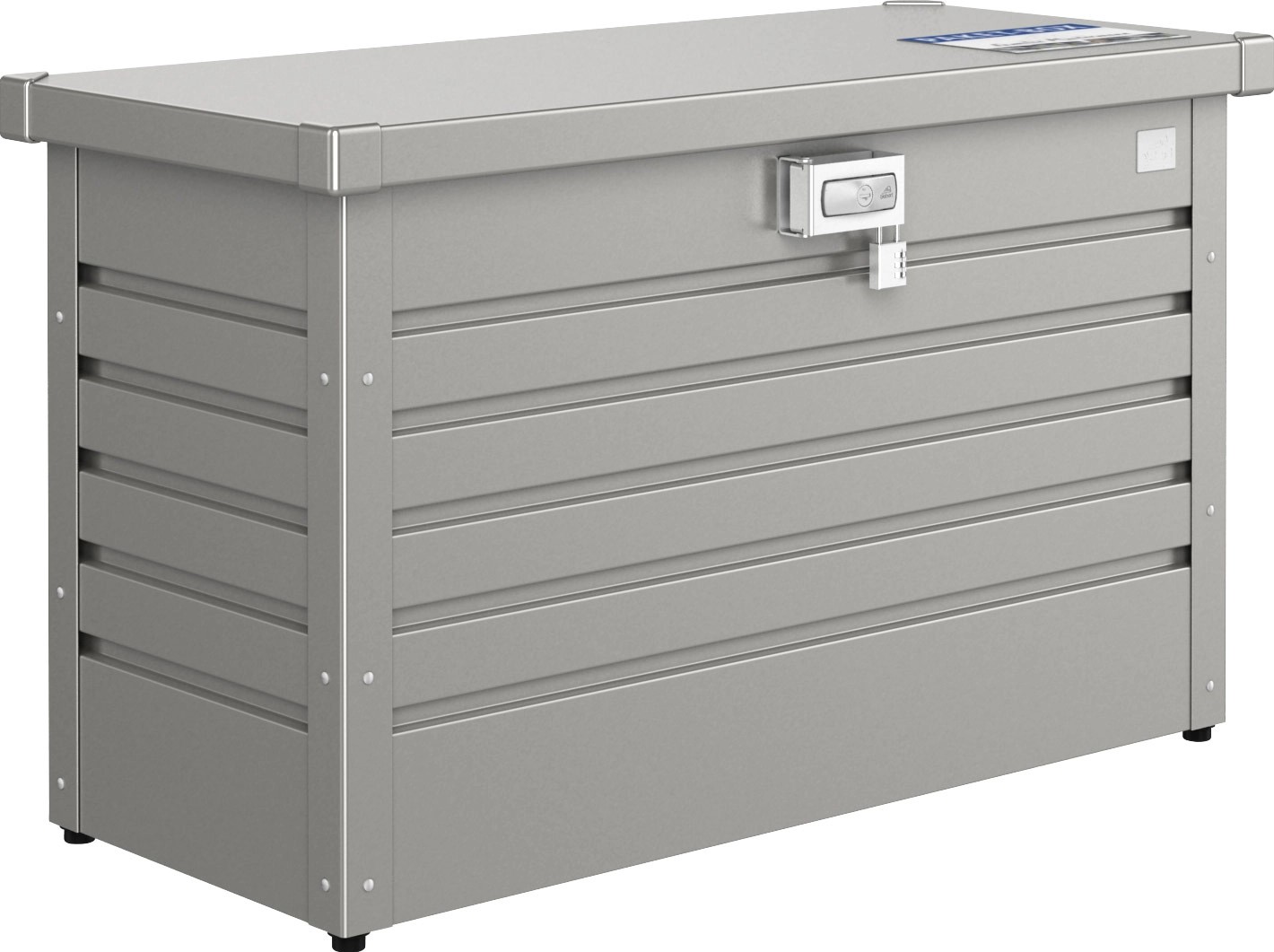 Cassa Porta Attrezzi Biohort Paketbox 100 Grigio Quarzo Metall ...