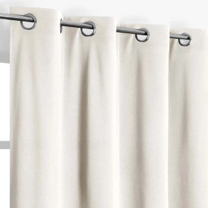 Tenda con occhielli CHILL avorio termica 135x280 cm