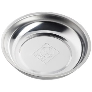 Ciotola magnetica LUX in acciaio inox per riporre piccole parti, Ø 10 cm.