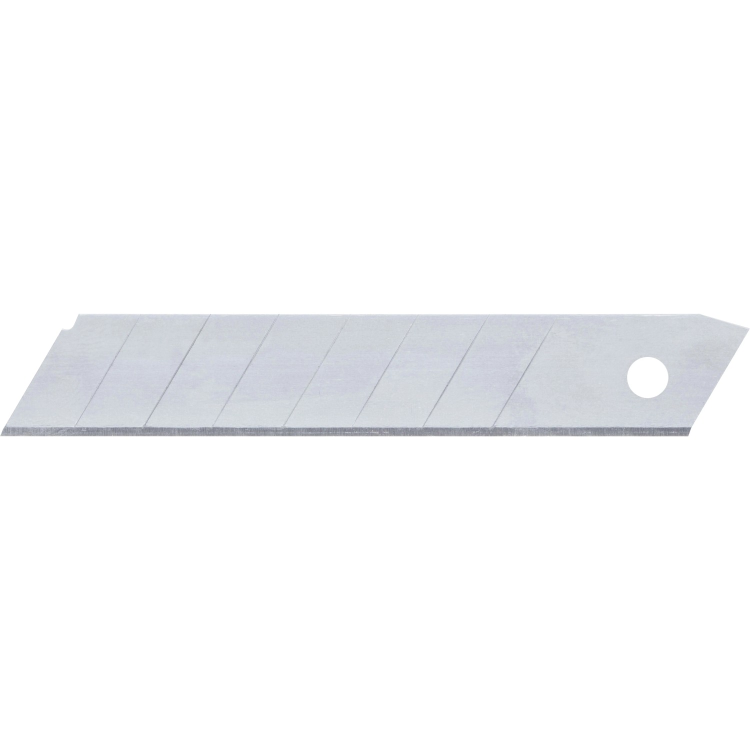 Lama a segmenti LUX Comfort, 18 mm, confezione da 5. Lama di ricambio per coltello con punti di rottura.