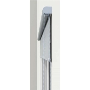 Tenda a rullo Screen Industry 5% grigio scuro 135 x 250 cm