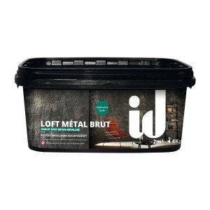 Pittura effetto decorativo t.b.t. per pareti interne.