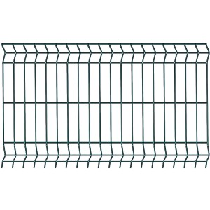 Rete metallica verde t.b.t. per recinzioni e delimitazioni.