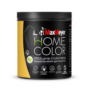 Pittura home color superlavabile igienizzante curcuma 0,75 l