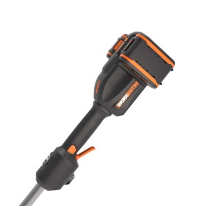 Tagliabordi a batteria di t.b.t. con batteria e manico.