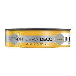 Barattolo di cera per mobili 'Argento' di t.b.t. per effetto patina.