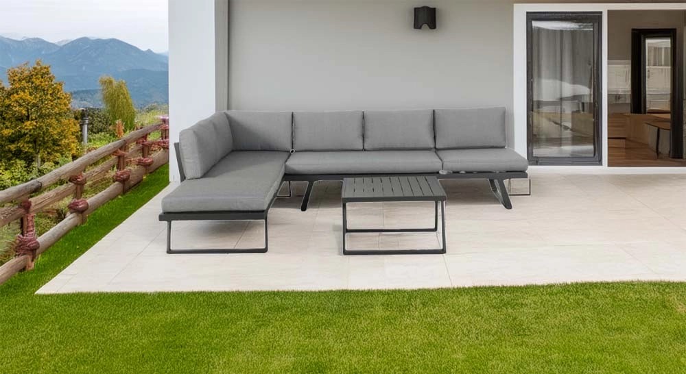 Obi Set Divano Giardino Angolare Set Divanetti Da Giardino Obi