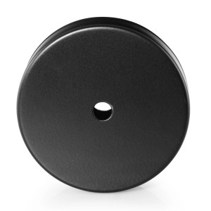 Supporto a soffitto nero per lampade, parte della categoria componenti per lampadari.