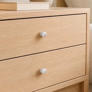 Pomolo mobili zama verniciato Ø 15 mm bianco