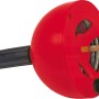 Spirale per la pulizia dei tubi Rothenberger con contenitore in plastica rosso e adattatore per trapano.
