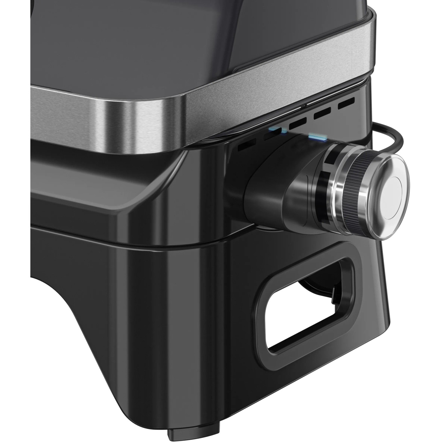 Dettaglio: Campingaz Barbecue elettrico Attitude 2 Go Electric, grill nero con controllo temperatura.