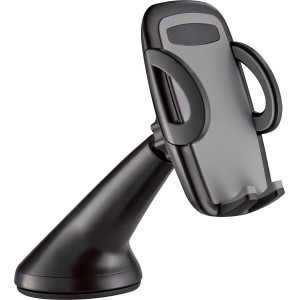 Supporto per smartphone da auto OBI con ventosa, nero-grigio, per interni.