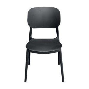 Sedia da giadino impilabile CC 75G polipropilene e fibra di vetro antracite