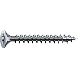 Vite universale Spax 3,5 x 25 mm con testa svasata e attacco T-Star plus, 25 pezzi