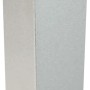Profilo angolare retto Arcansas, alluminio, 20x20x2000 mm, argento.